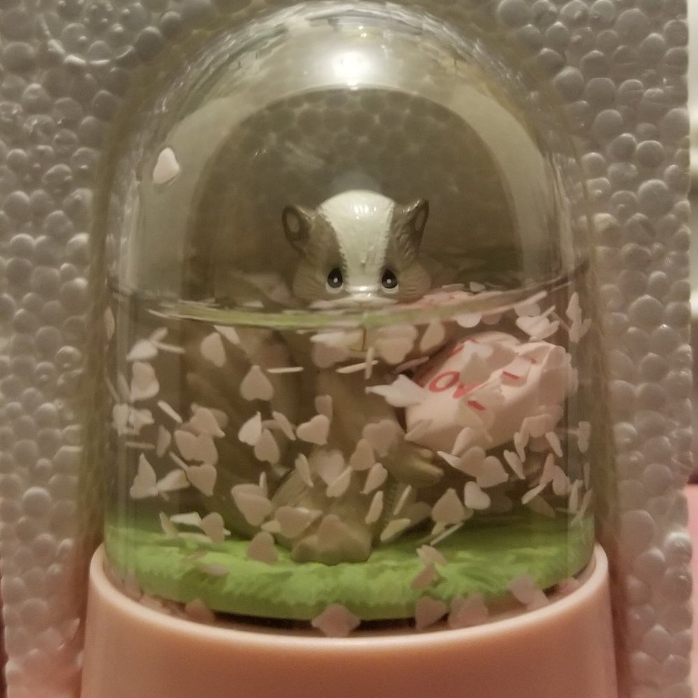 1991 Precious Moments "Loving You" Waterball, w box! - Picture 8 of 12